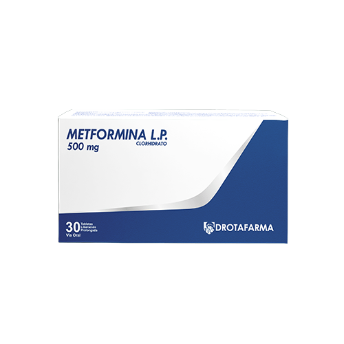 METFORMINA 500MG L.P TAB X 30 (DROTAFARMA)